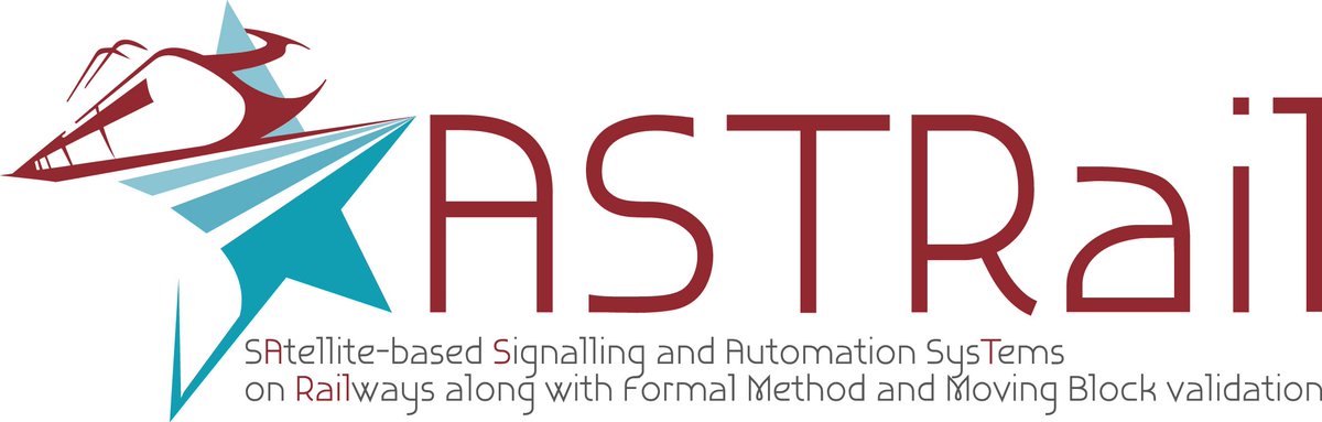 S2R_ASTRail's tweet photo. Kicked-off ASTRAIL project @shift2rail_JU:  investigating GNSS positioning, formal methods, moving block and ATO for future rails. Follow us https://t.co/3vLdxpsxUU