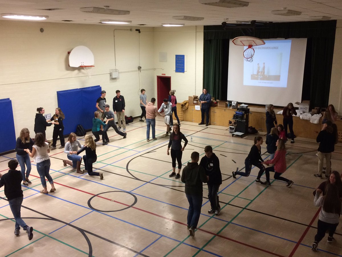 Personal Training session for #SHSM @RCDSB