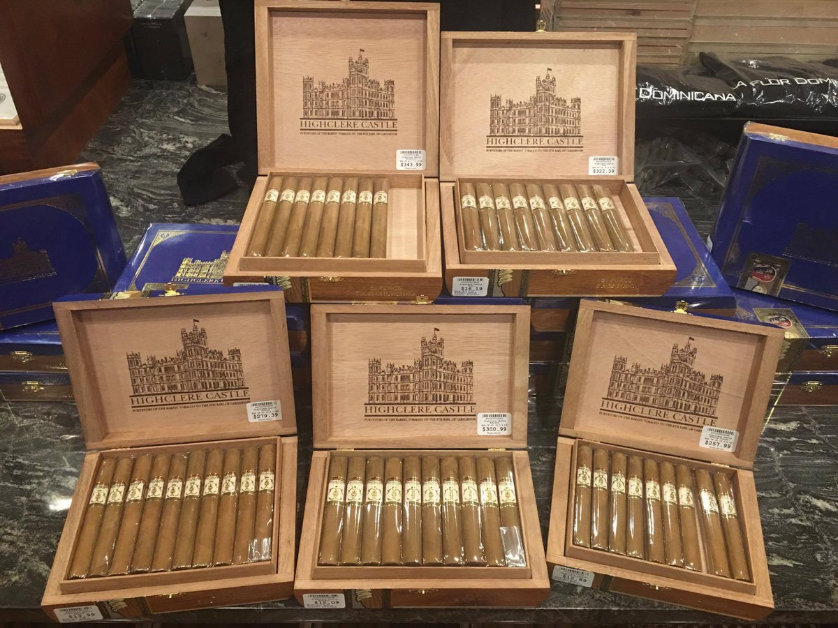 HumidourCigarMD's tweet photo. #NewCigarArrival at the #Humidour - One of our favorite #cigar releases @theIPCPR #IPCPR17 - the @HighclereCigar from @FoundationCigar. https://t.co/i5B29yYsLI