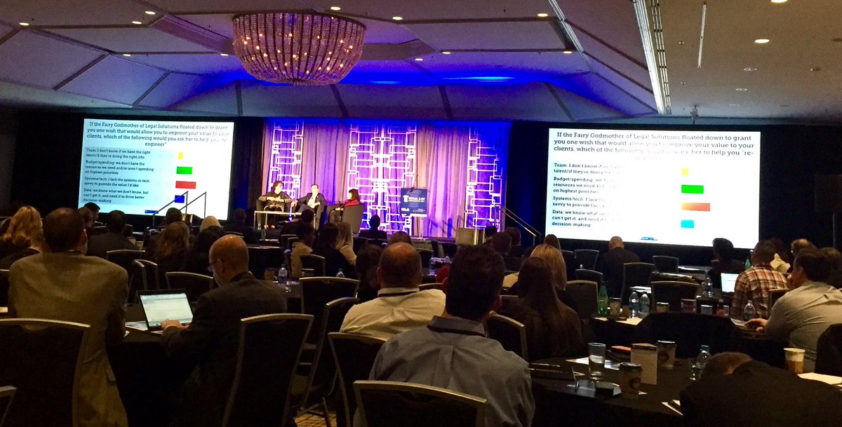maechtlen's tweet photo. Awesome #legalops discussion moderated by @HackettInHouse today at @RILAtweets #RLAW 2017 conference #RILA2017 https://t.co/Otw17Ah9lK