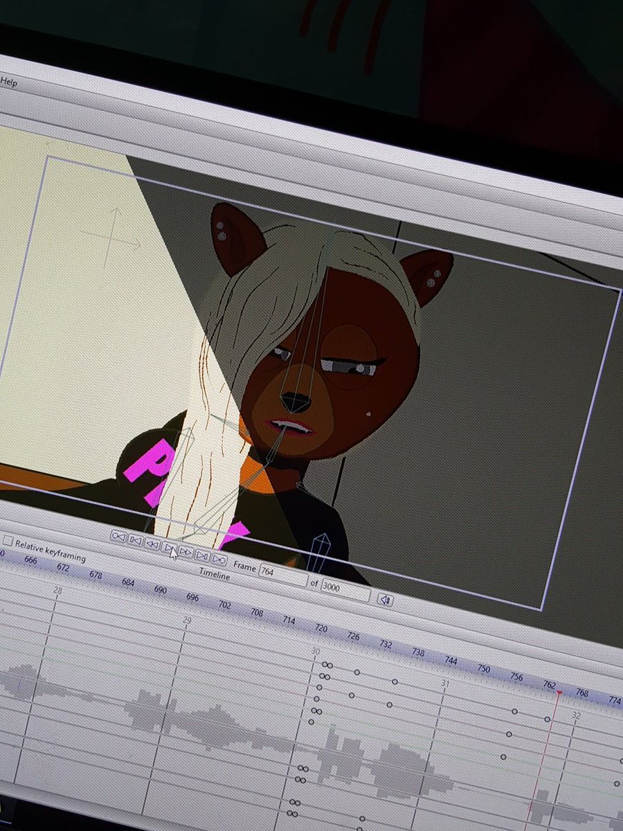 Animating as usual. #BarryTales #twitterexclusive