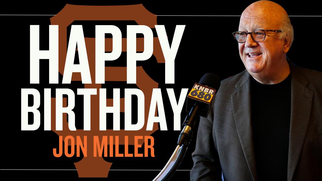 Happy Birthday to Hall of Famer, Jon Miller!  