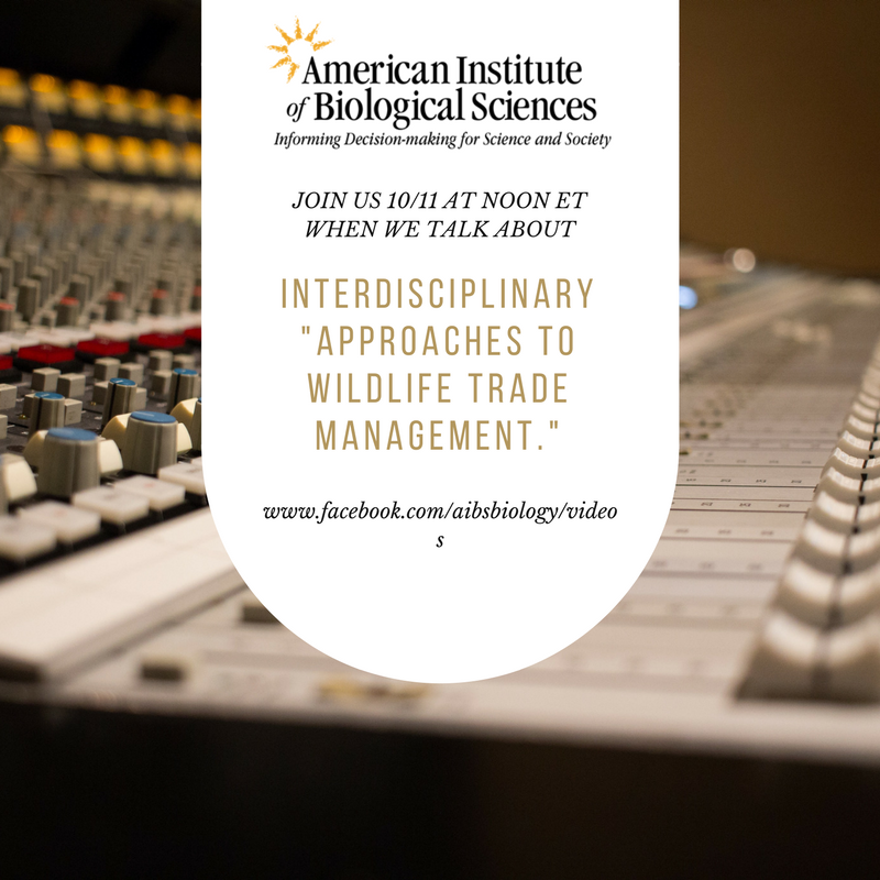 AIBSbiology's tweet image. We will be on #facebooklive in 30 minutes to talk about the #biosciencetalks #podcast. #aibs #science #biology owl.li/xEQT30fNFRN