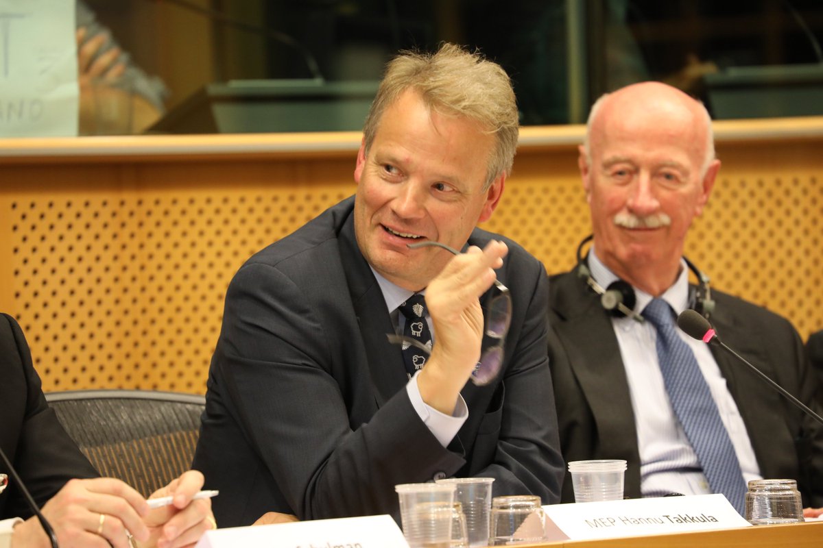MEP @HannuTakkula closes: We need science-based information &amp; regulation, farmers need to have access to latest technology #agrinnovation