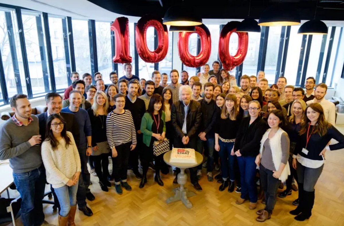 richardbranson's tweet photo. Train people well enough so they can leave, treat them well enough so they don't want to https://t.co/qO6U0vPkqi #VirginFamily https://t.co/EYezidFNFM