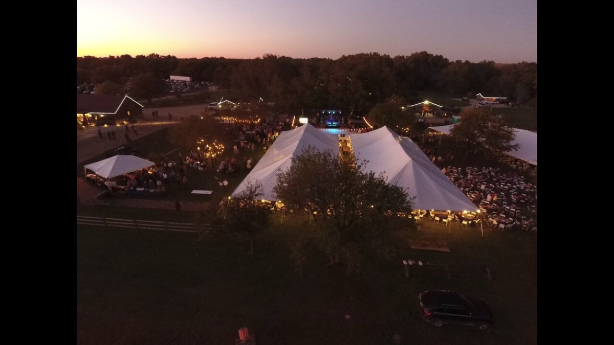 What a night!  We really lit up the place!  Thank you to all who donated to the EF331 foundation! #hoorayranch #ILoveWichita
