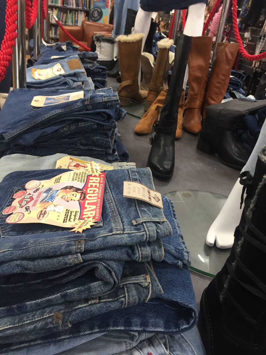 Brand new Lee Cooper jeans are only £5 <a href="/SAsuperstore/">SallyArmy Superstore</a> #charityshopbargain #jeans