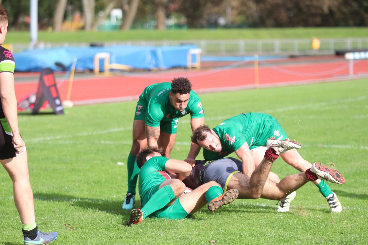 WalesRugbyL's tweet photo. 📸 PICS | Here's a couple of action shots from today's training session between #WalesRL's senior and student teams at Queensway Stadium. https://t.co/1mBw6wgaqe