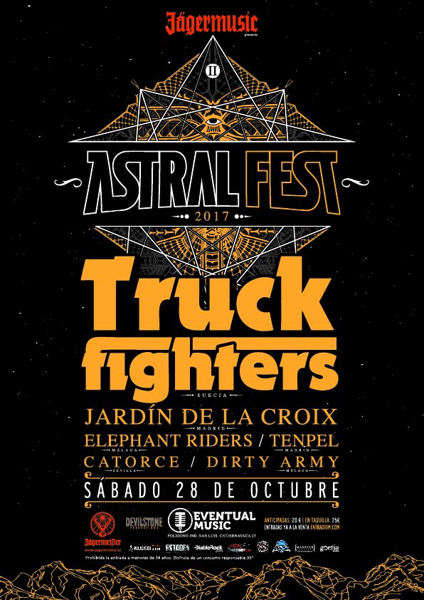 El <a href="/AstralFestMlg/">Astral Fest</a> propone un line-up con lo más interesante de la escena #PostRock y #MetalRock actual en su segunda edición el 28/10