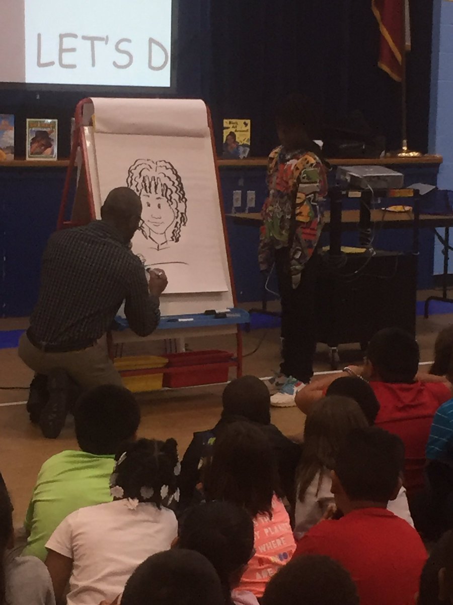 BISD_Libraries's tweet photo. How fun to watch Don Tate in action! #WhatsYourTalent? #GeniusInAction #TellTheStory @BryanISD @BISD_ITech @Crockett_BISD https://t.co/KNilQoc8l7