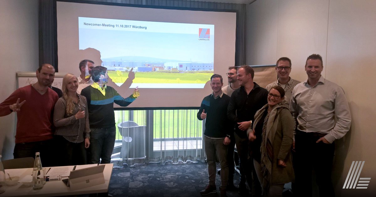 LAMILUX1's tweet photo. Here you can see our #sales #representatives at the #newcomer #meeting in #Würzburg #LAMILUX #wearefamily #daylightsystems #team #work https://t.co/Ot5UEAlZfr