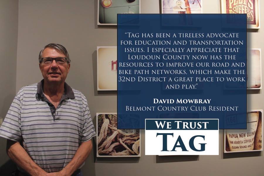 "Tag has been a tireless advocate for education and transportation issues." - David Mowbray
wetrusttag.com
#TestimonialTuesday