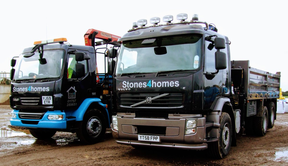 stones4homes's tweet photo. Look out for our trucks on the road! #York #aggregates #gravel #landscaping #garden #Selby #goole #design https://t.co/OP0tbqbn0j