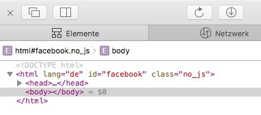 kurm_de's tweet photo. Da hat doch jemand bei #Facebook den Body gelöscht. #facebookdown https://t.co/JI2K5M1Zhe