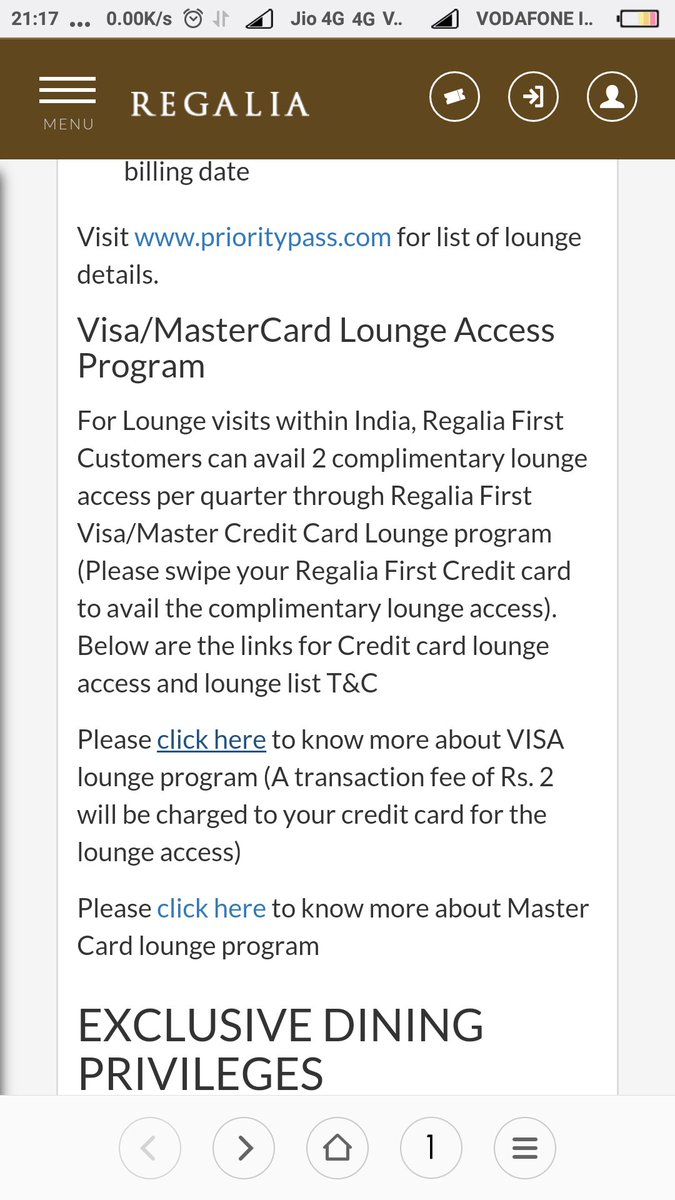 Karthik_Kumar86's tweet photo. @HDFCBank_Cares #fraud #disappointed #misrepresentation of #INFORMATION, charging for #hdfcregalia #creditcard #lounge #access in #India https://t.co/mHyzkAO6MX