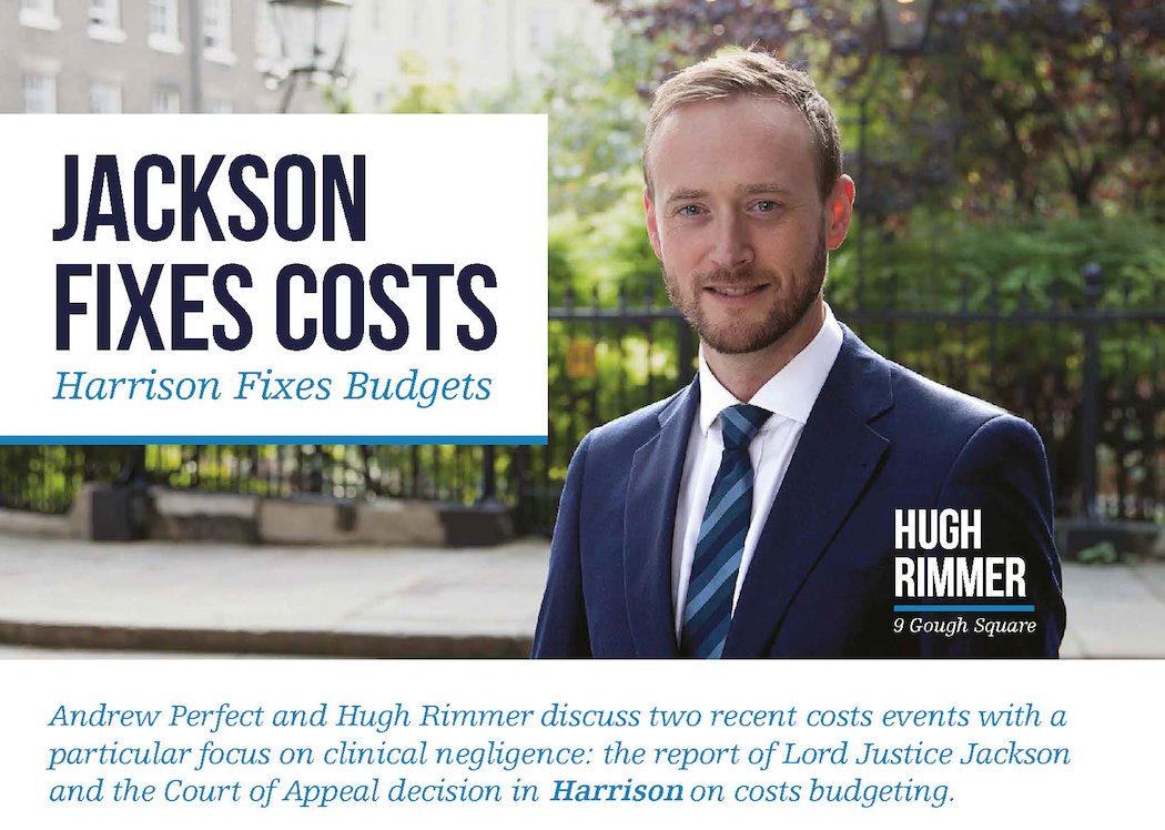 PIC_Legal's tweet photo. #PartnersInCosts mag: Hugh Rimmer &amp; Andrew Perfect on two recent costs events with a #ClinicalNegligence focus https://t.co/bqLZ76a7pw https://t.co/ByIiimzGeV