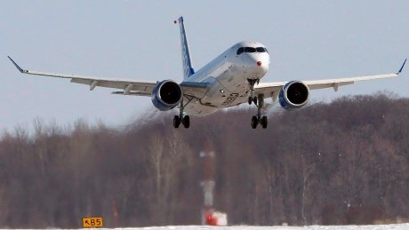 CBCPolitics's tweet photo. 'We are not going to pay any tariff,' Delta CEO says of CSeries planes https://t.co/hTueohD3Qz #hw #cdnpoli https://t.co/W3BkVxdZbO