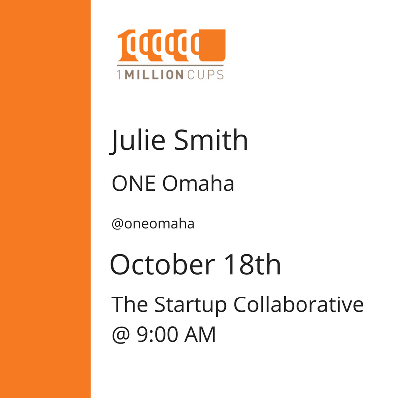 Startup_Collab's tweet photo. Big thanks to @PIPELINEorg and @EncounterPsych for speaking today at #1mc! Don't miss next week's #1mcomaha FEAT Julie Smith with ONE Omaha! https://t.co/v6F8E7hWft