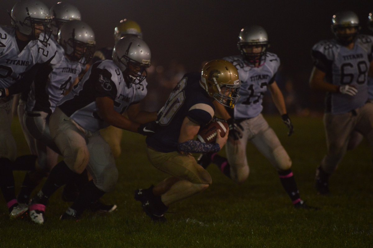 TITAN_ATHLETIC's tweet photo. Titans football team at Friday night lights with the 34-7 win🏈 https://t.co/WBcYWE1cCC