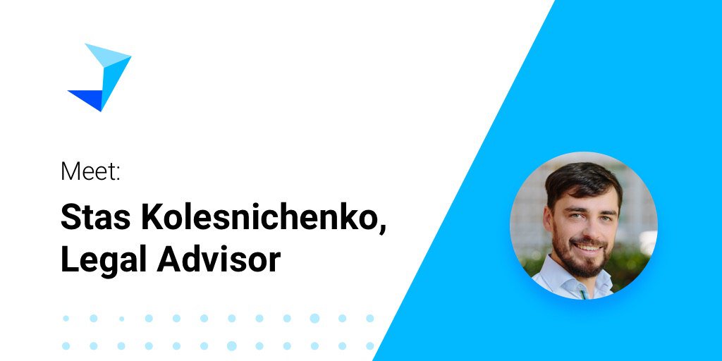 Meet our Legal Advisor Stas Kolesnichenko, who joined us last month l.jincor.com/2g3rhjI