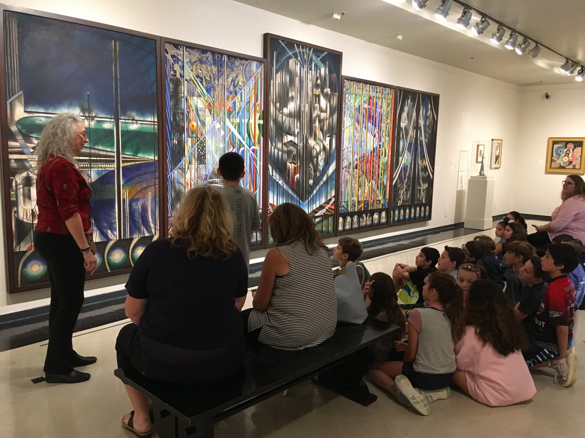 Looking at and discussing art #newarkmuseum <a href="/ShongumElem/">Shongum Elementary</a> <a href="/RandolphSchools/">Randolph Schools</a>