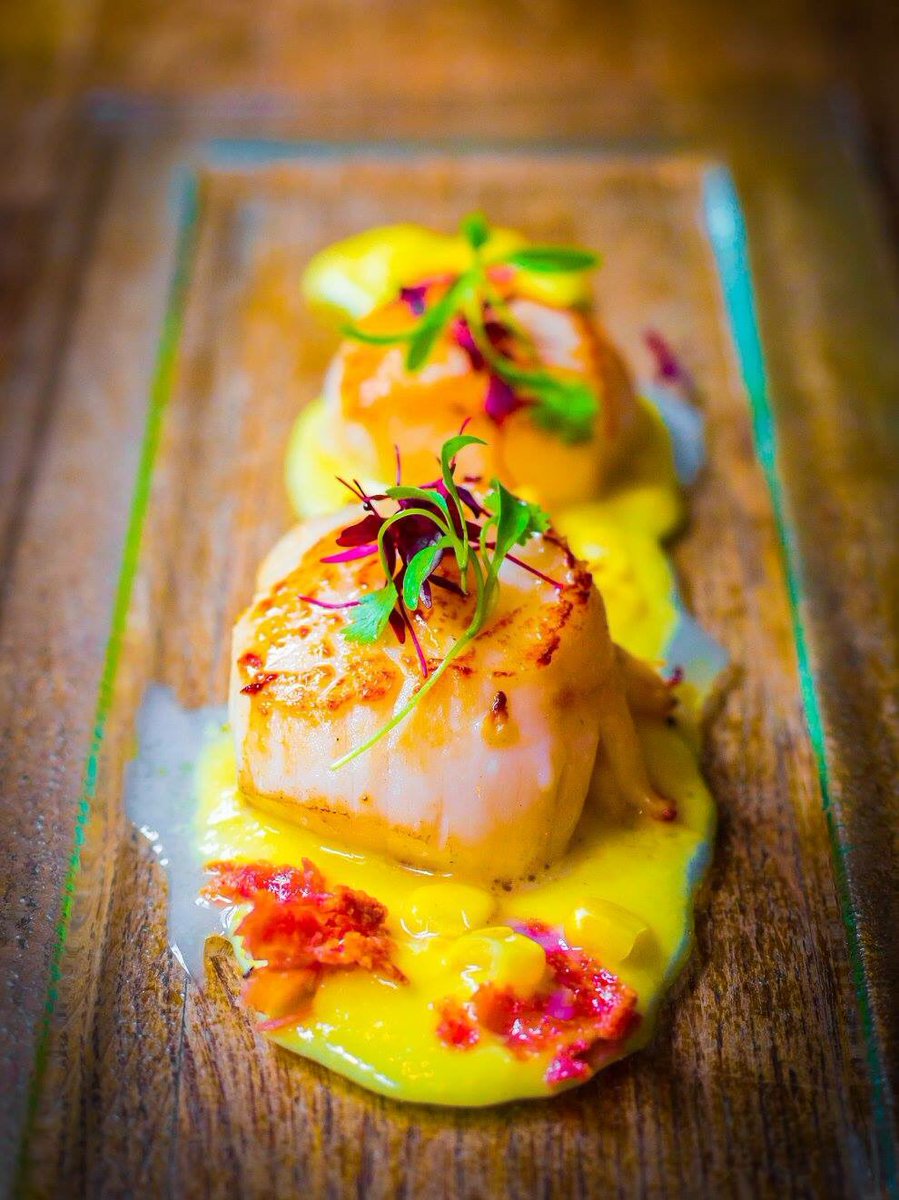 MiniGrillBathSt's tweet photo. Scallop heaven down here at Mini Grill, Bath Street 😍 #glasgow #tasty #WednesdayWisdom https://t.co/zCXPZPTtCV