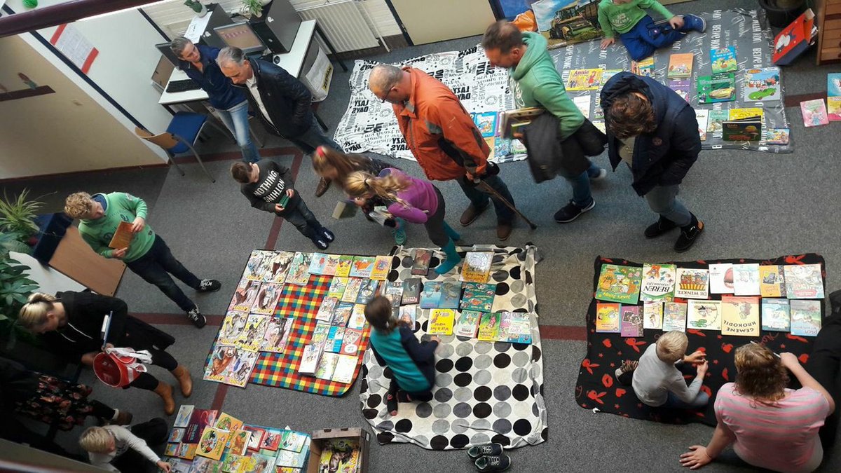 Ook dit jaar weer een geslaagde kinderboekenmarkt!