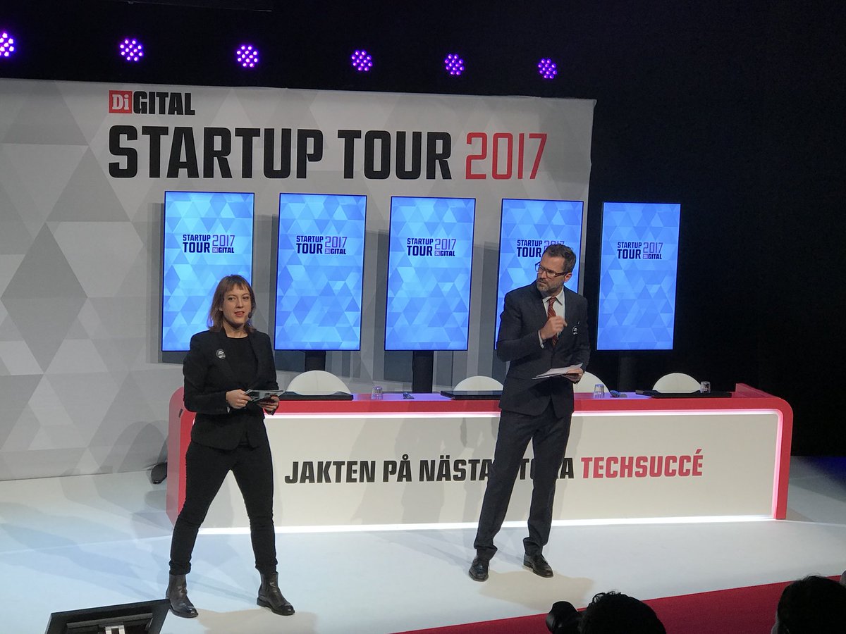 På plats på #distartuptour