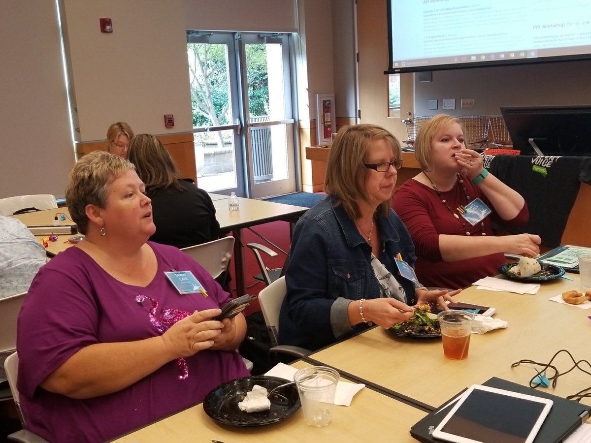 ExtineNicole's tweet photo. @jcpsnc loving the CDLI at the Friday Institute #CDLi17...especially lunch!! https://t.co/rqznhyBK9U