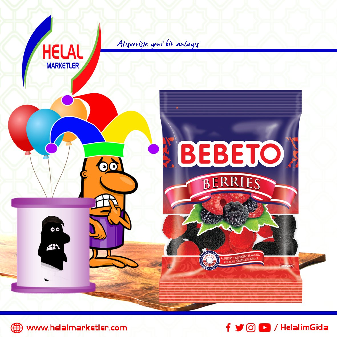 HelalimGida's tweet photo. Çok şirin olmuşsun 😂😂😂

#HelalMarketler #Pr #Marketing #Bebeto #Berries #Clown #Wednesday
⬇⬇⬇
#İstanbul #😎 #Ödlek #Young #GoHome #😂 https://t.co/uSfgFK8JFa