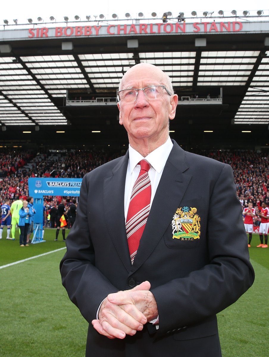 Happy 80th birthday, Sir Bobby Charlton. 

Games - 758  
Goals - 249
Trophies - 12 
 
Legend. 