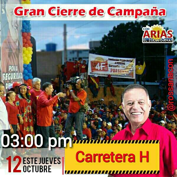 Ibarrarafael600's tweet photo. Todos Pa' Cabimas @PanchoArias2012 #AriasDeQueRepiteRepite #AriasGanaySobrao #AriasRepite #ZuliaNombreyLuzDeVenezuela #Zulia #Cabimas #COL https://t.co/q6WYgpH428