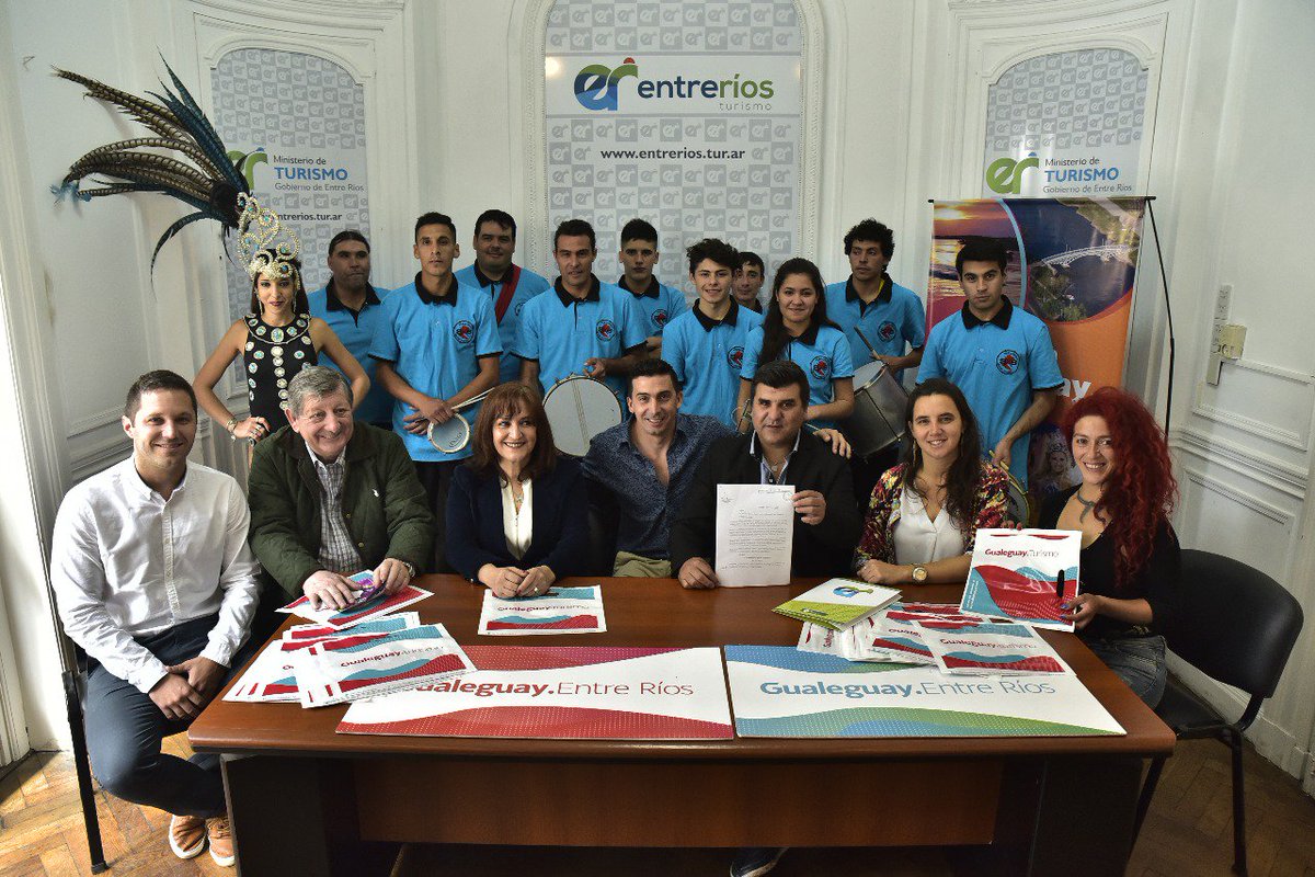 EntreRiosTurism's tweet photo. #Hoy el X Encuentro Nacional de Batucadas, Pasistas y Baterías de #Gualeguay recibió la Declaración de Fiesta Provincial. ¡Felicitaciones! https://t.co/r6w7FhbexT
