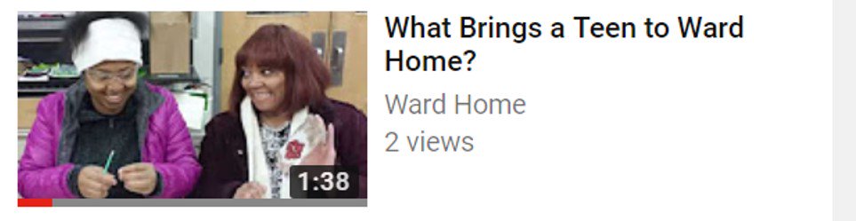 wardhomeinc's tweet photo. Here's the second video in our @PointParkU &amp; @WoodStreetComm video series. Click below to watch "What Brings a Teen to Ward Home?" https://t.co/9levuXl2la