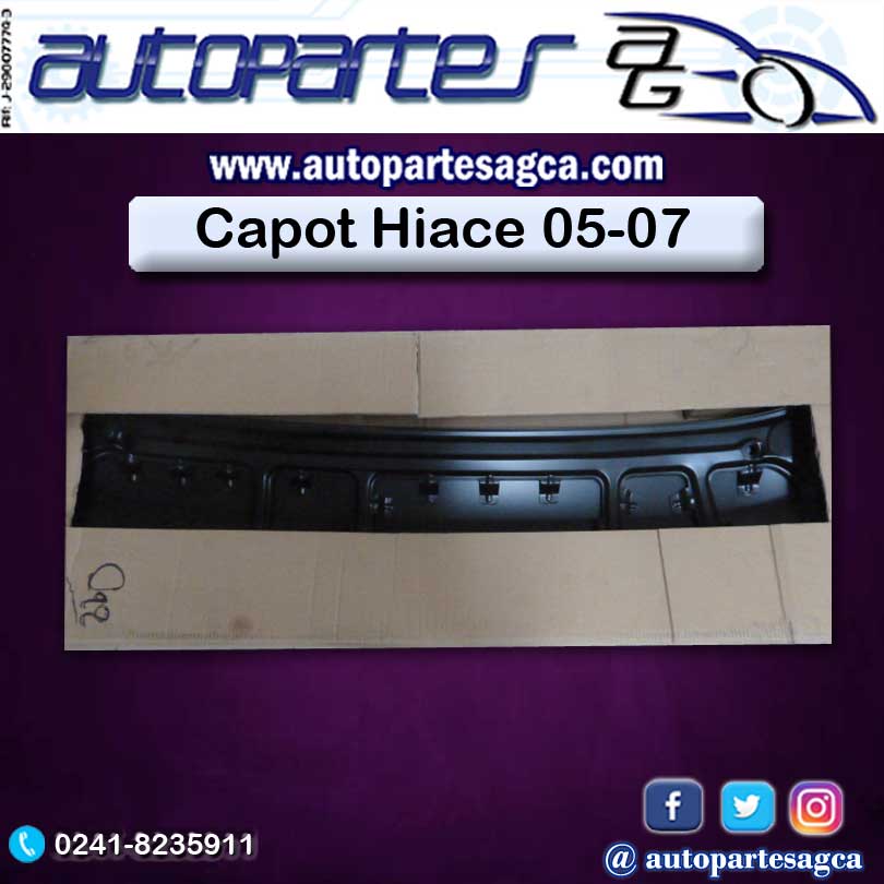 #capot #toyotahiace nuestra web autopartesagca.com #autopartesagca #repuestos #repuestostoyota #toyota #toyota4x4 #miércoles #venezuela