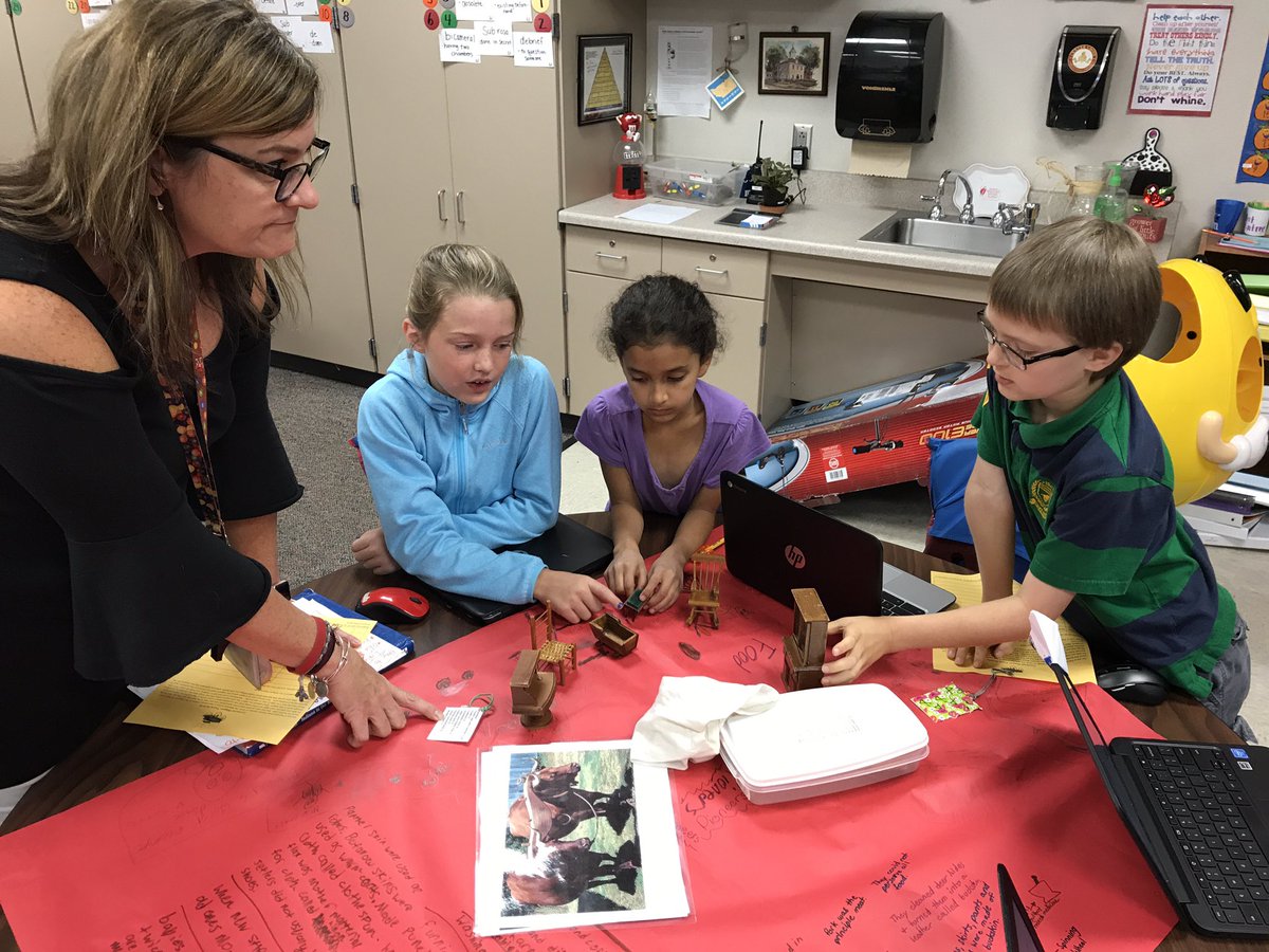 Mrs_LeeA's tweet photo. Mrs. Maxwell's pioneers are deciding which items they will need for the trip west! @MapleGroveElem @mmaxwell8 https://t.co/8nbO5XZwOx