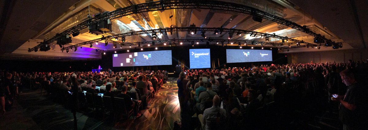 ccaum's tweet image. #PuppetConf!!