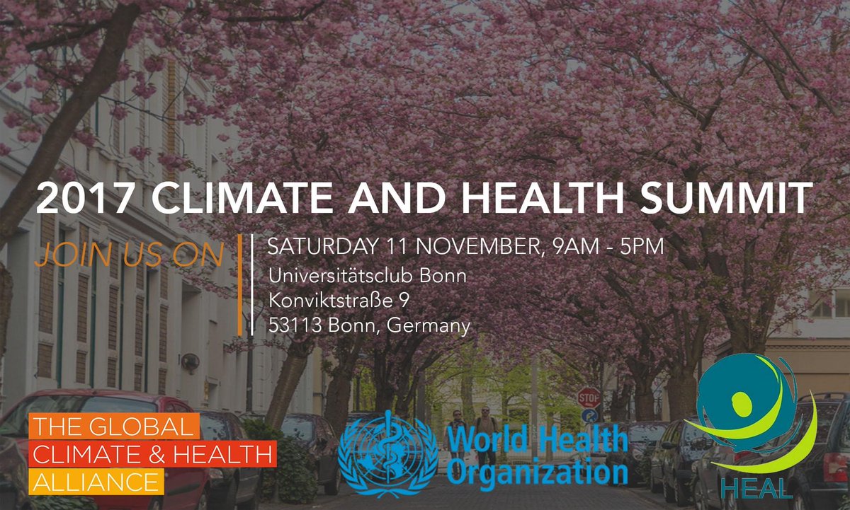 ClimateHealthCx's tweet image. Interested in #climate and #health? Register for the Global Climate and Health Summit. bit.ly/2xnLjvn #climatehealthsummit