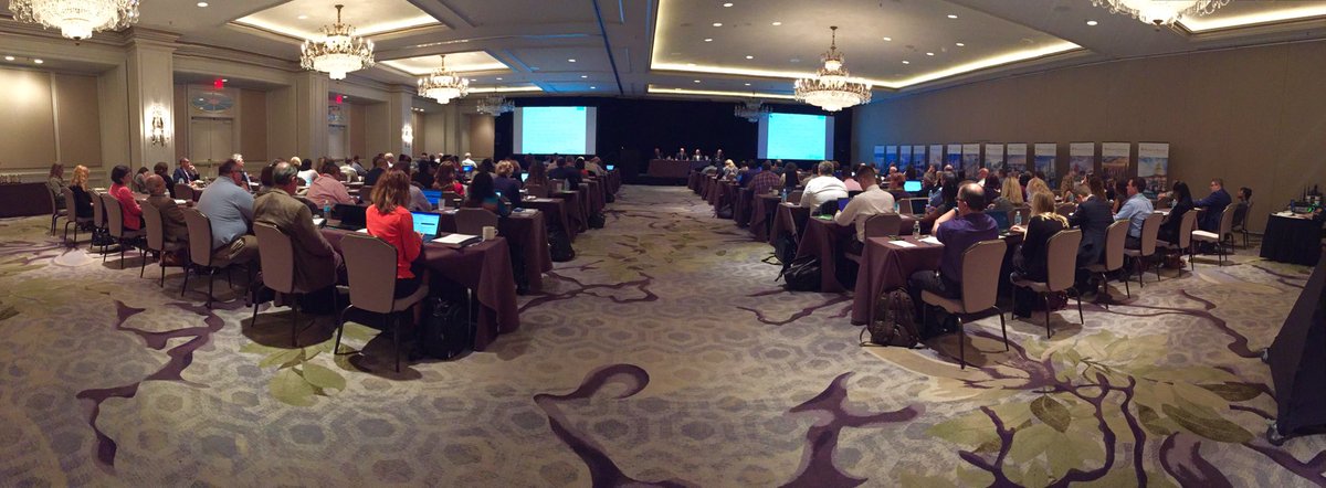 McGlinchey's tweet photo. About to wrap up the first day of #confin17. Full house to hear about the CFPB, TCPA, and cybersecurity and data privacy today. https://t.co/N1H6LM6hD6