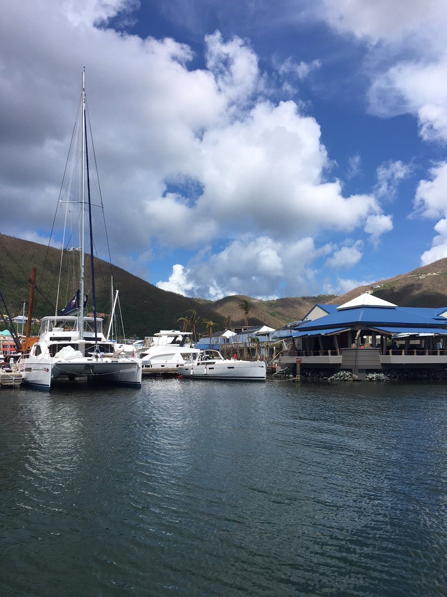 ChartersTropic's tweet photo. #BVI is rebuilding. Marinas and boats are getting repaired. Lots is happening including green on the hills. Come visit this year! #BVIstrong https://t.co/xRF3TkBynx