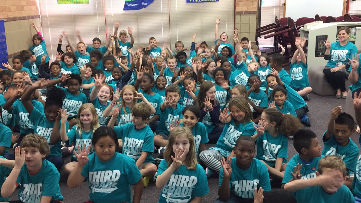 Talking weather with these 3rd graders <a href="/NorthfieldElem/">Northfield Elem</a> today. See their video at 5pm on News 4. <a href="/MCScommunicates/">Murfreesboro City Schools</a>