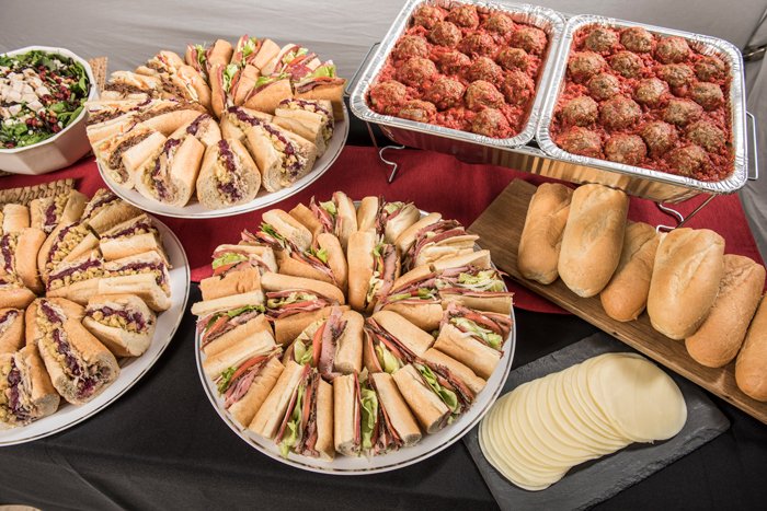 capriottis's tweet photo. Subs on Subs on Subs. We're in Sub Heaven. #CapriottisCatering #MeatballBar #Subs https://t.co/hlvJsZ9ddZ