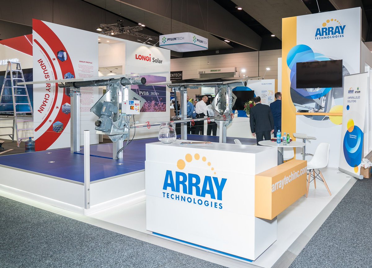 Arraytechinc's tweet photo. Day 2 of #AllEnergyAU is underway! Come visit the Array team at booth 3020. #ReliabilityIsPower https://t.co/Hd3HIZlSbT