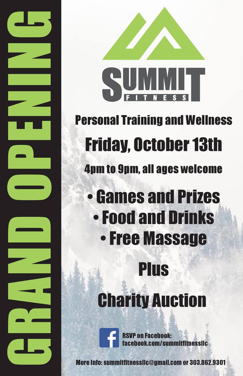 SFitnessLLC's tweet photo. Our Grand Opening is only 2 days away! Get ready for some great food, drinks, games, and prizes! https://t.co/IntAMbhROg