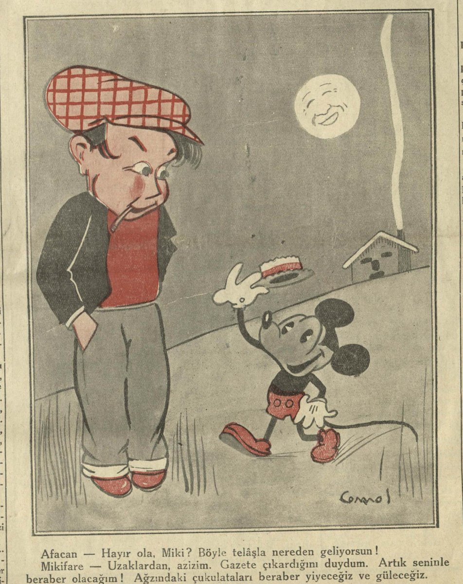 Alperaktif's tweet photo. 1932 Yılı 13 Ekim Afacan dergisi 1.Sayı 
İlk Sayfa Karikatürü
#nostalji #karikatür #afacan #dergi #mizah https://t.co/2gw30w6jvD