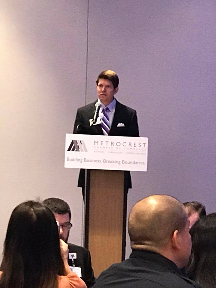 CYDCarrollton's tweet photo. Thank you @MetrocrestCofC for organizing 2017 #MayorsForum @CYDCarrollton https://t.co/vBFdtDDWE9