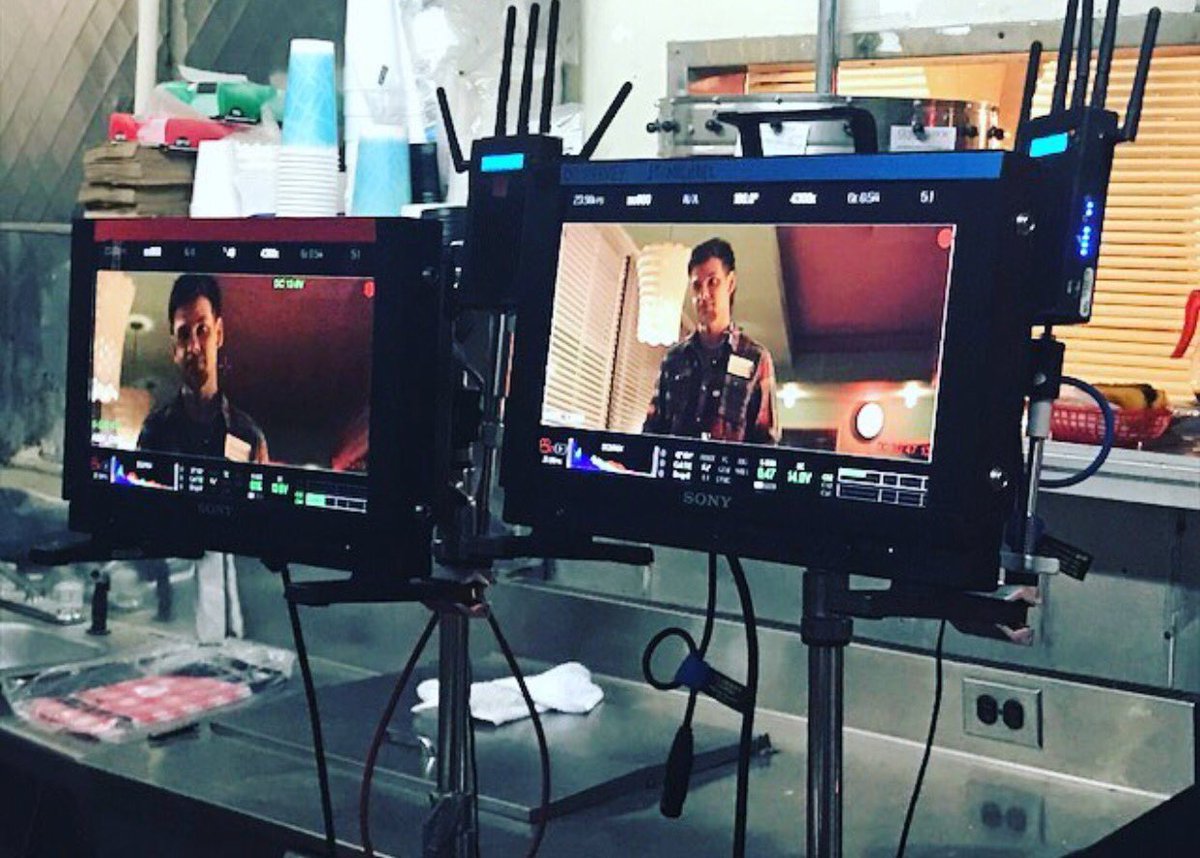 conquerloud's tweet photo. #bts of @TheoVon on the set of #typicalrick watch all the season 2 episodes on @ComedyCentral now!  #wardrobe by us  #season2 https://t.co/SzcKxYMQXH