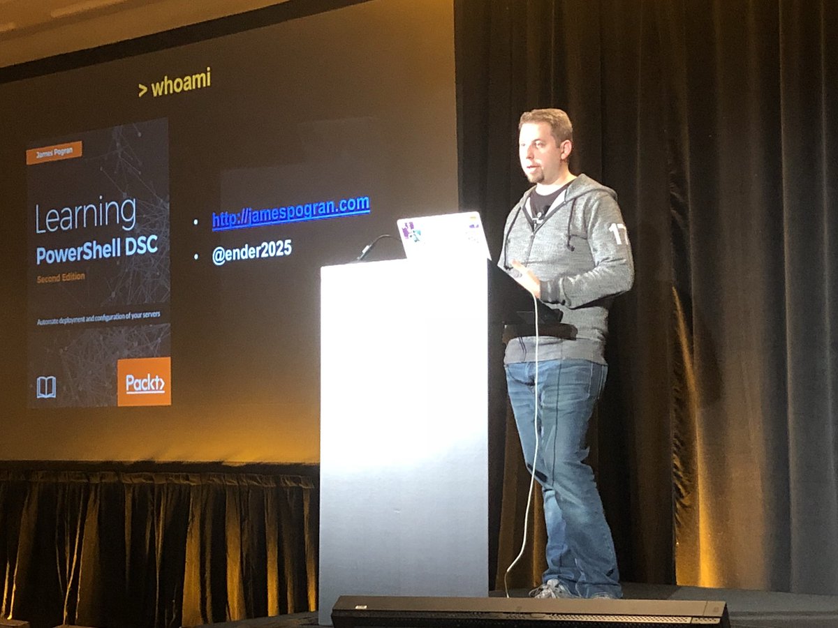 ferventcoder's tweet image. Managing Windows with DSC and Puppet - @ender2025 #PuppetConf