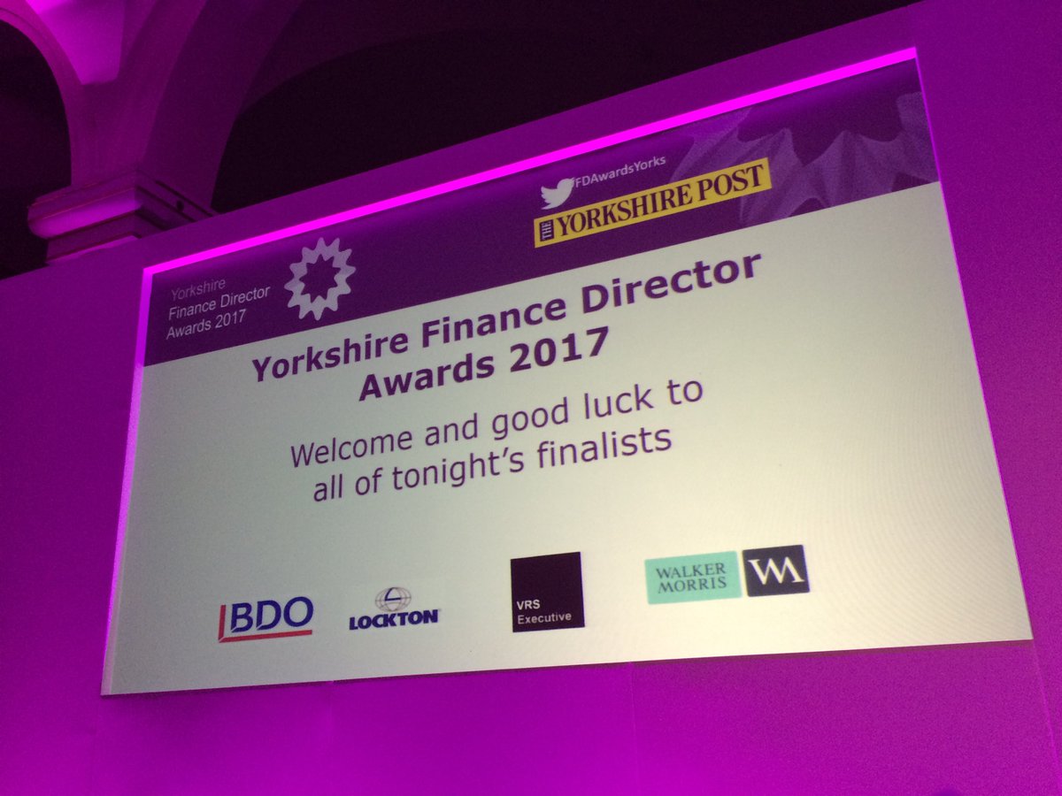 BernardGinns's tweet photo. The stage is set @FDAwardsYorks #fdawards https://t.co/iGkFtmzax5