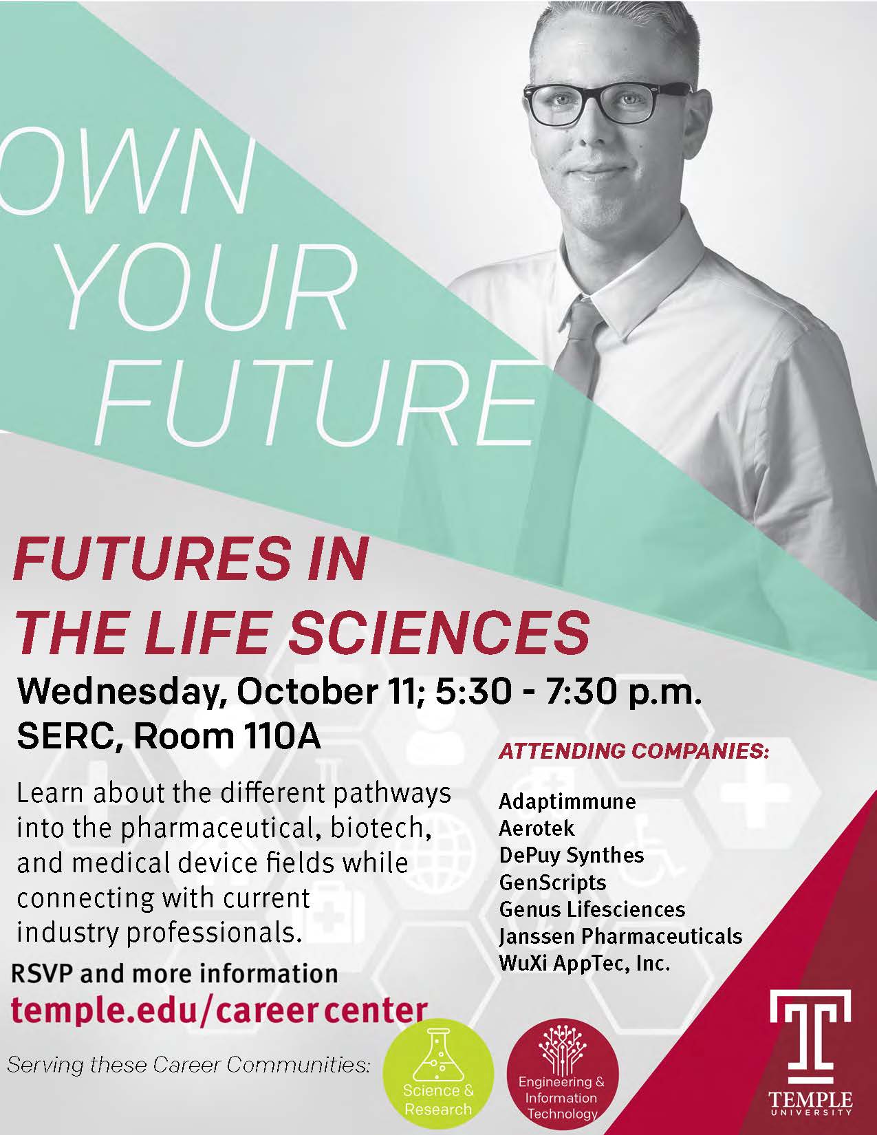 Temple Career Center on Twitter "TONIGHT! Meet with employers to learn